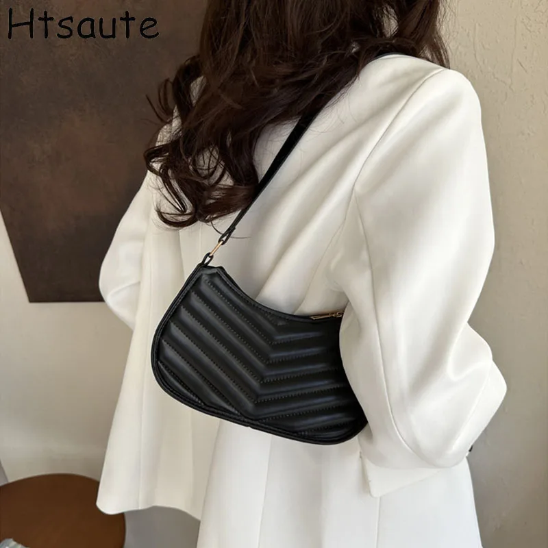 

Internet celebrity retro small bag for women fashion underarm bags new trendy crossbody bag fashionable one shoulder handbag