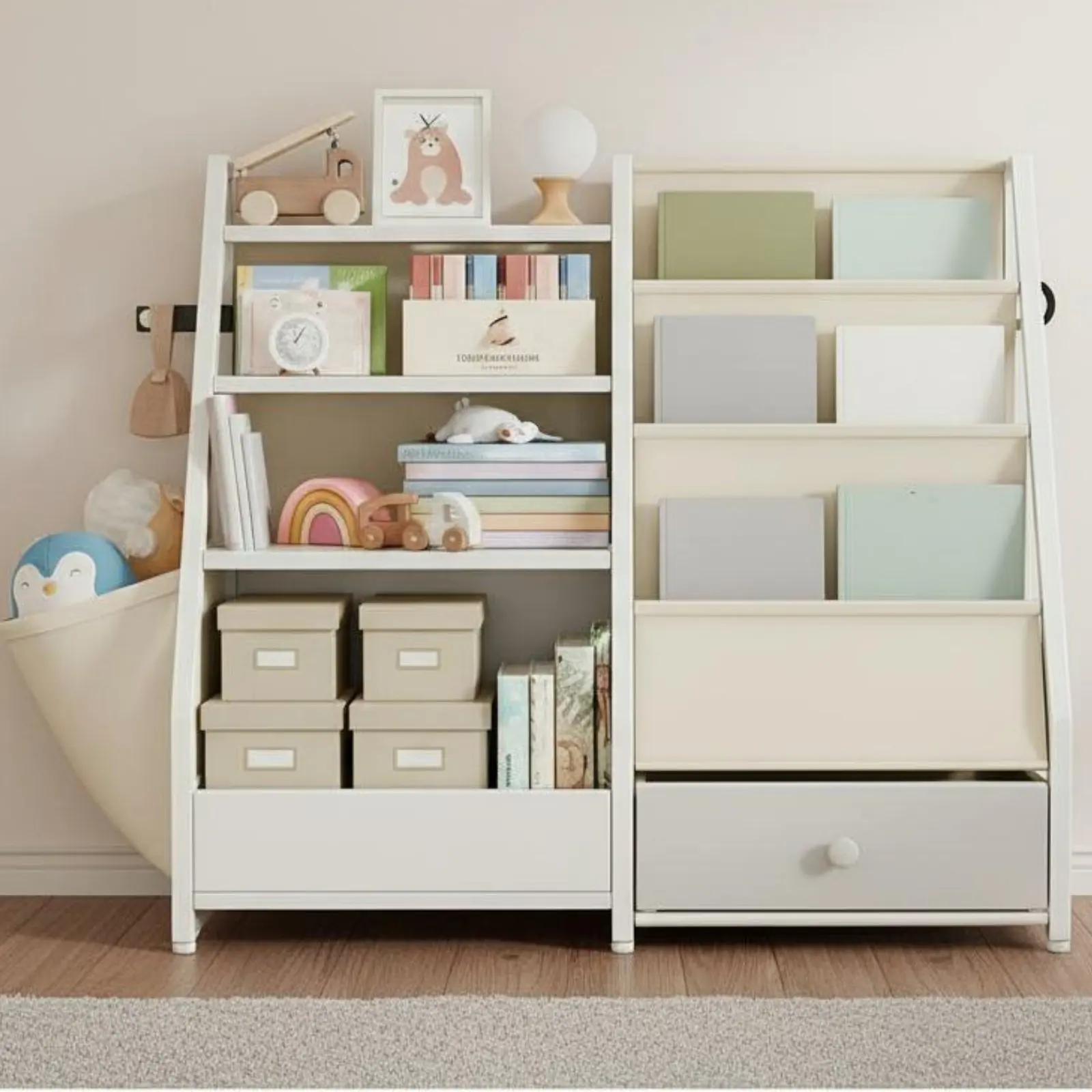 kids-book-and-toy-organizer-sturdy-metal-frame-kids-book-display-and-toy-storage-freestanding-book-display-rack-space-saving
