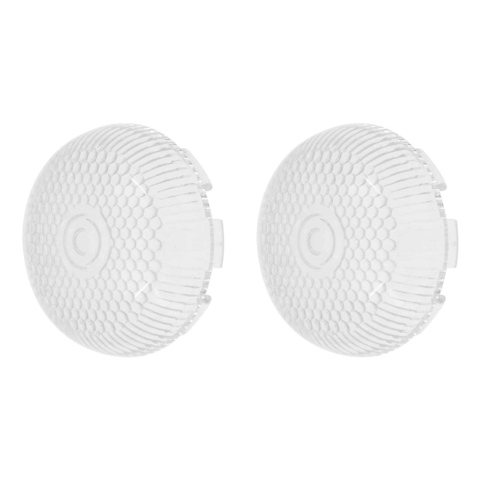 2Pcs Motorcycle Front Rear Turn Signal Lens Cover Clear Light Cap For Harley Sportster XL 1200 883 48 Touring Softail Dyna 00-23
