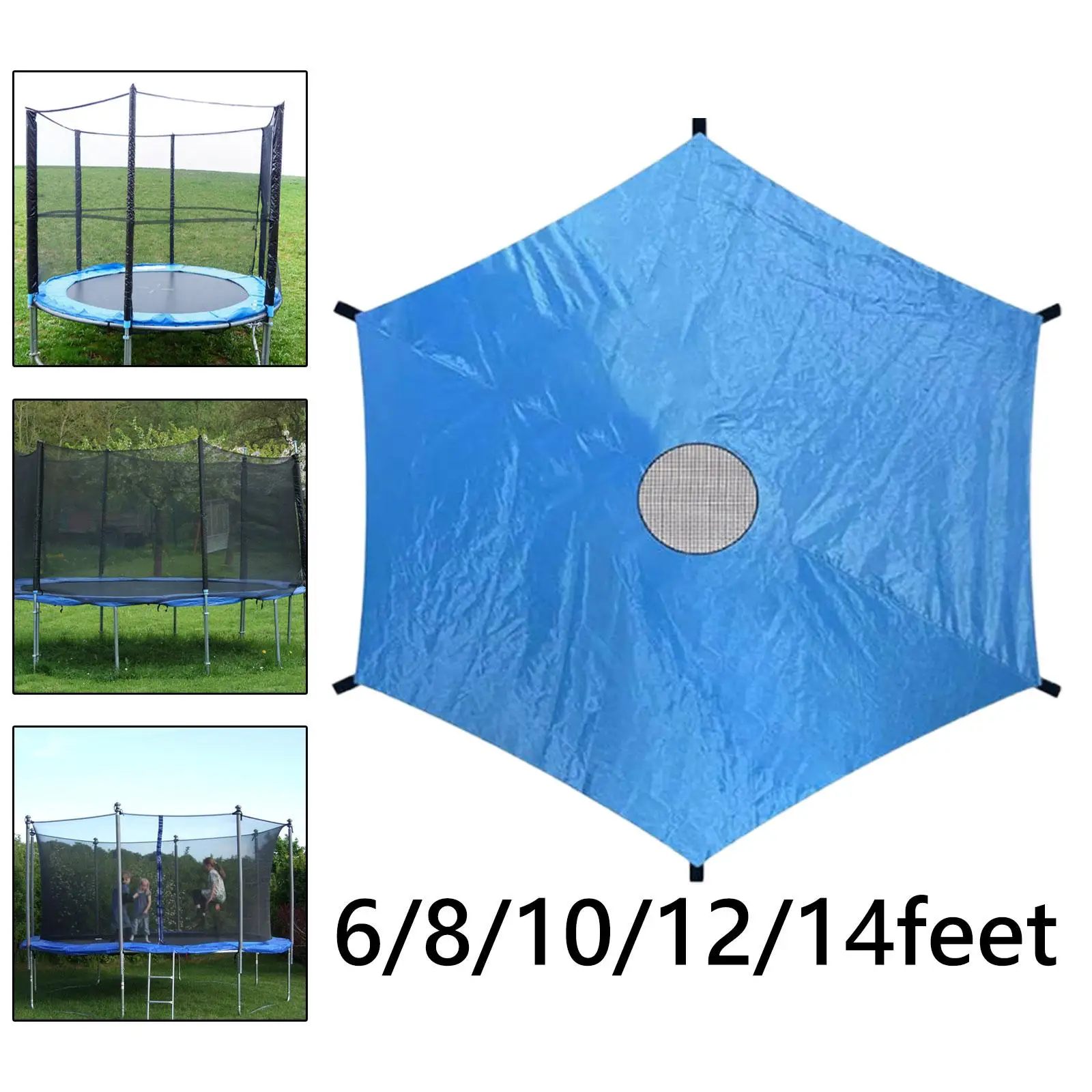 Trampoline Shade Cover for Children's Trampoline Trampolines Canopy for Outdoor Summer Sports Accessories Playground Backyard