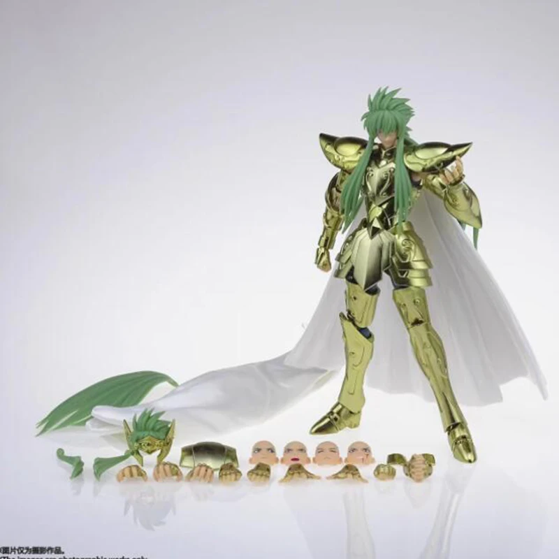 In stock Now Saint Seiya Cloth Myth EX THE LOST CANVAS Aquarius Degel (S T Model Kit) Anime Metal Amor PVC Action Toys Figure