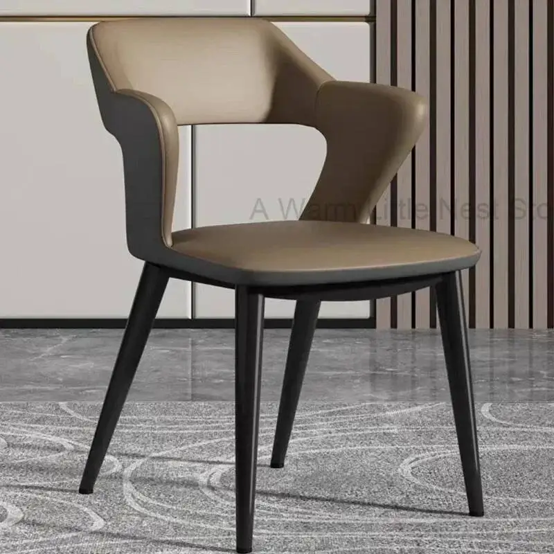 

Kitchen Waiting Dining Chair Luxury Floor Comfortable Ergonomic Chairs Apartment Indoor Cadeiras De Jantar Bedroom Furniture