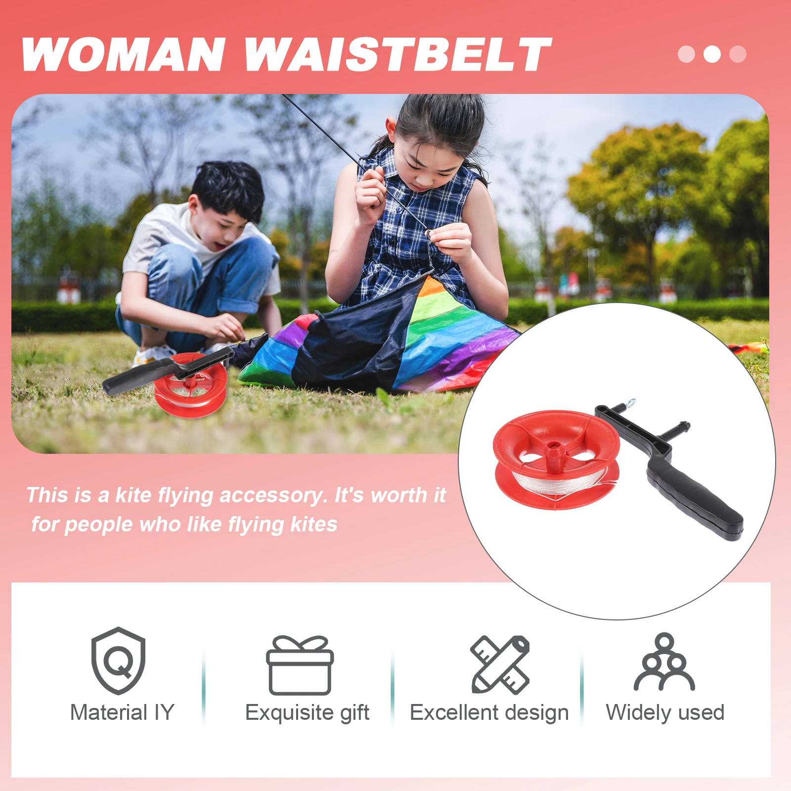 

10 Pcs Winding Machine Child Reel Plastic Kites for Adults Hand-held Line Spool