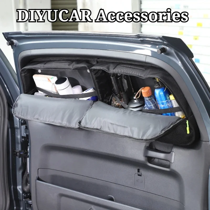 

For Changan Deepal G318 2024-26 Oxford Cloth Trunk Tailgate Window Storage Bag Cargo Tools Tidying Package Interior Accessories