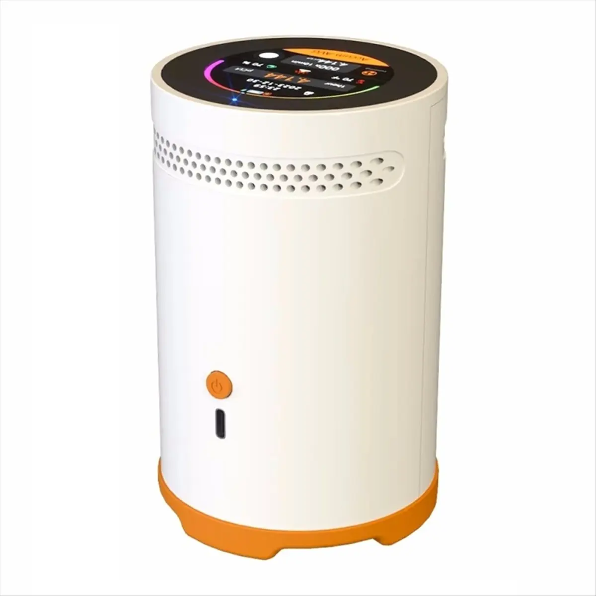 DT38 RM-75 Radon Detector Air Quality Gas Monitor Temperature and Humidity Smart Detector with Touch Screen Alarm Sensor