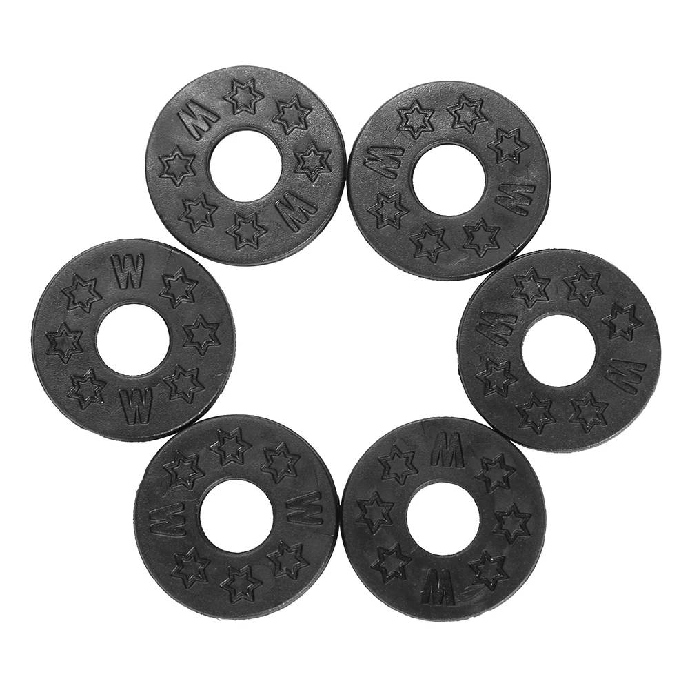 10 Stück Gummi-Gitarrengurtschlösser, Blöcke, Schutz für akustische E-Gitarre, Bass-Zubehör