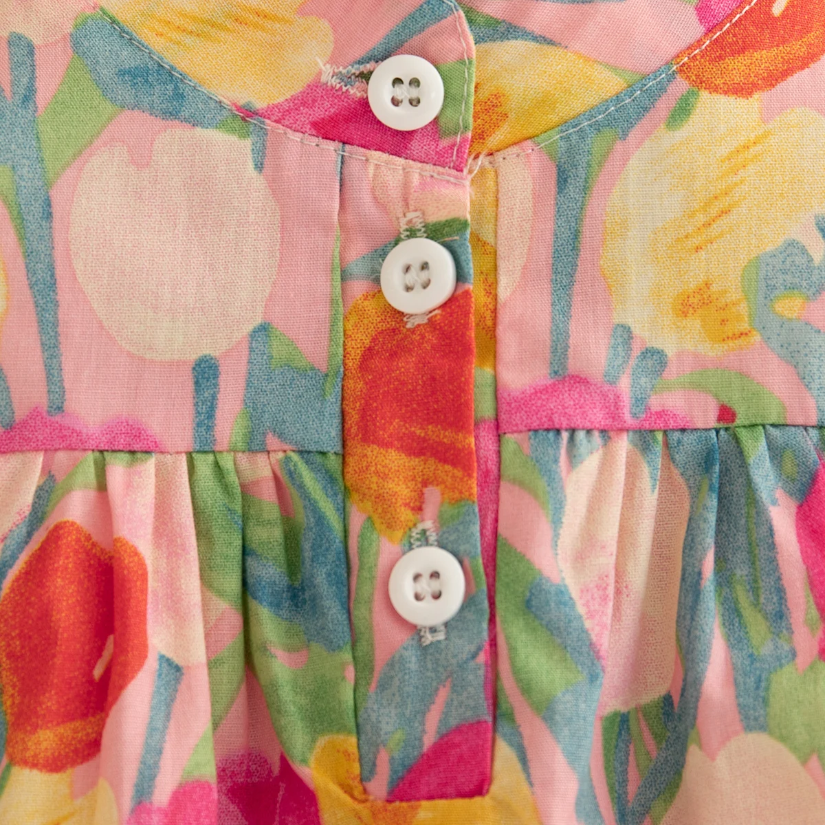 فستان للفتيات الصغيرات، ملابس صيفية جديدة بدون أكمام بأكمام مكشكشة على شكل زهرة حلوة مناسبة لعمر 0-3 سنوات