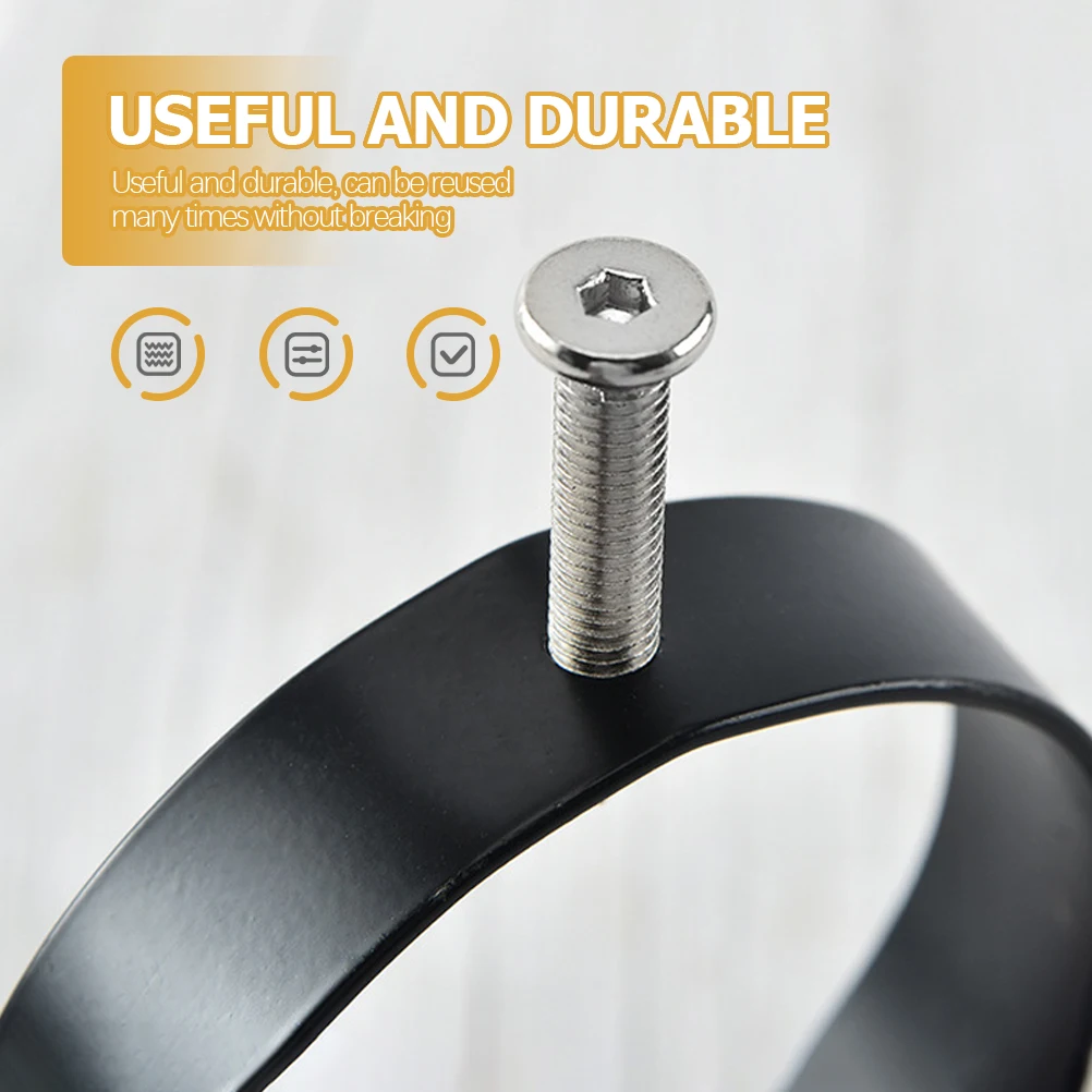 

2Sets Italian Ham Stand Accessories Heavy Duty Iron Replacement Parts for Ham Holder Rack Secure Fit Smooth Finish