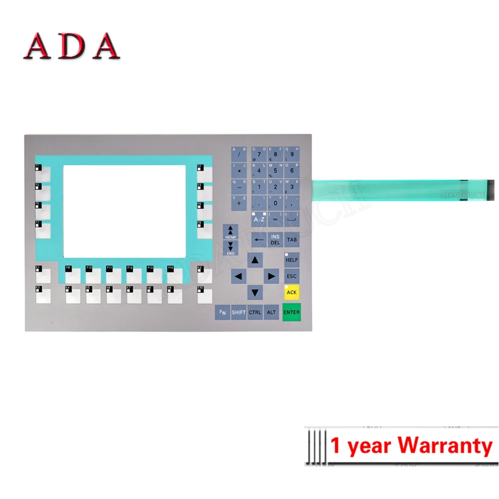 Мембранный переключатель клавиатуры для 6AV6643-0BA01-1AX0 6AV6 643-0BA01-1AX0 OP277 6-дюймовая мембранная клавиатура