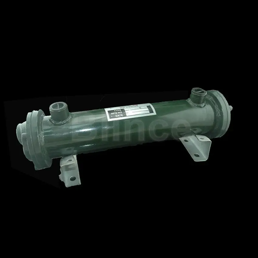 Custom Transmission Oil Cooler Heat Exchanger DT Series Shell and Tube Copper Hydraulic Oil Cooler