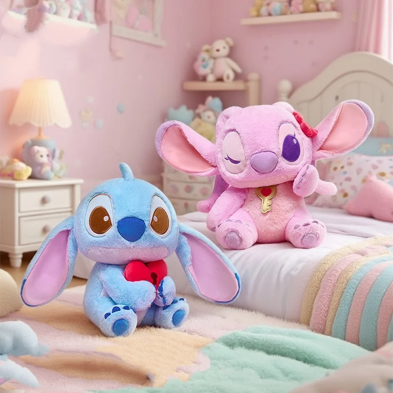 

Оригинальные мягкие плюшевые игрушки Lilo и Стич, успокаивающие игрушки, подарки на выпускной, Рождество, день рождения