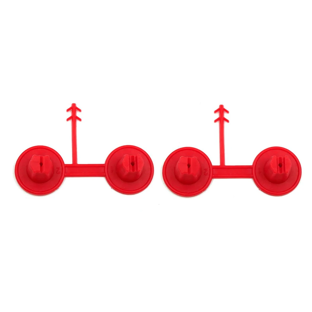 Boquillas de espuma en aerosol de poliuretano reutilizables, puntas para aislamiento de techo y pared, herramientas manuales, fácil de colocar, limpiable, rojo, 5,5x2cm