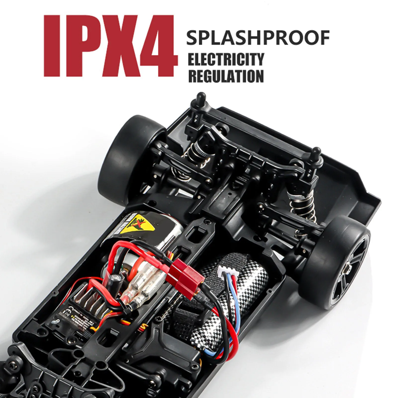 سيارة تحكم عن بعد بمقياس 1:14 2.4 جيجا هرتز 35 كم/ساعة عالية السرعة 4WD سيارة الانجراف الكهربائية للأطفال والكبار سيارة سباق بجهاز تحكم عن بعد مع #4