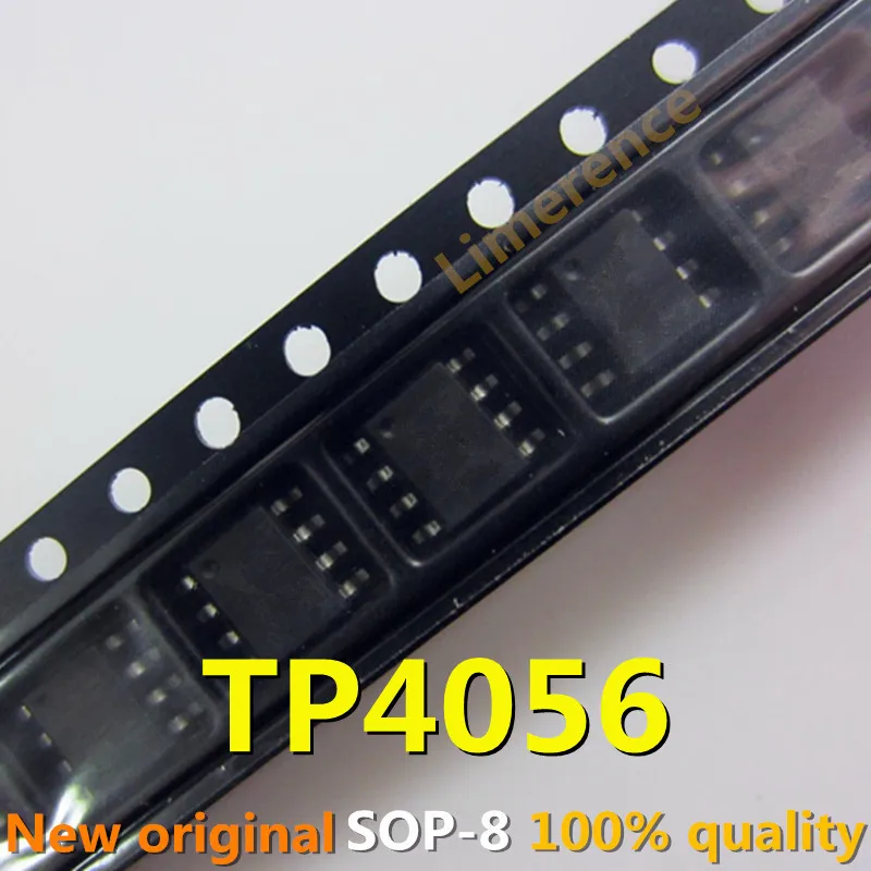 100PCS TP4056 SOP8 LP4056 4056E TC4056A TP4056E SOP-8 SOP SMD new and original IC Chipset-
