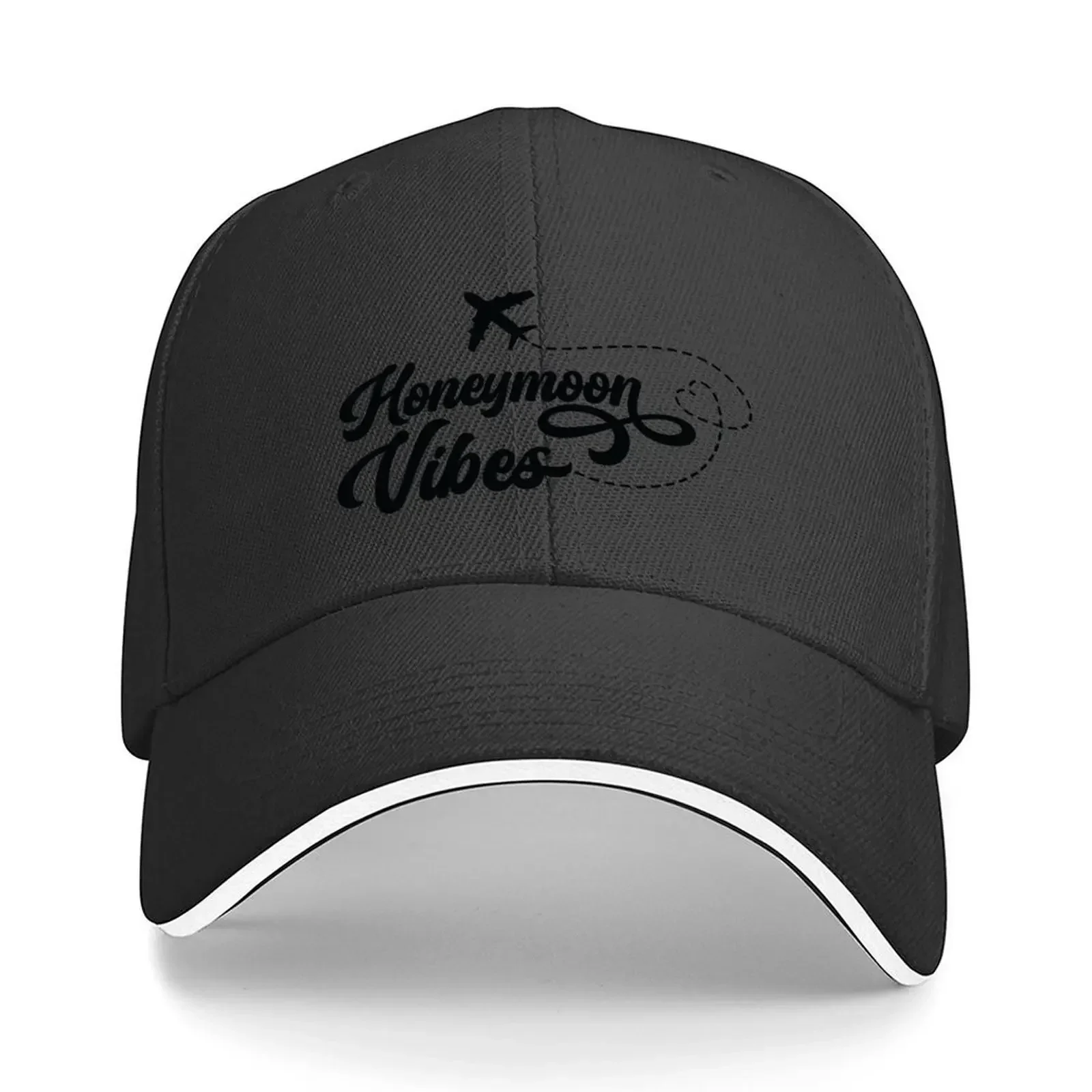 New Honeymoon Vibes Baseball Cap Mountaineering Fashionable Hat Men Visor Women Beach Fashion Men's