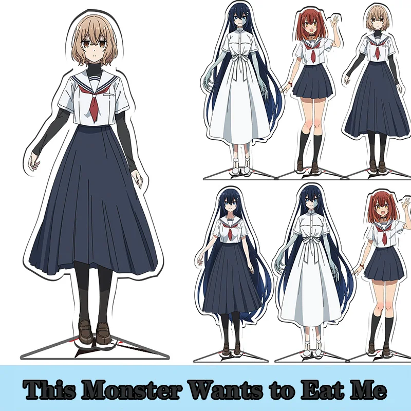 Anime Watashi Wo Tabetai Hitodenashi Acrylic やおとせ ひなこ Stand Figure Display Cosplay Cartoon Model Plate Christmas Gift NEW