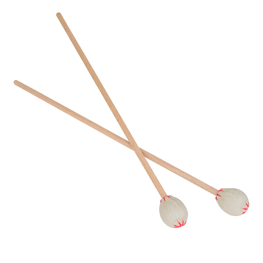

2 Pcs Marimba Mallets Professional Drumsticks Hammer Percussion Instrument Strong Sense Gravity Parts Yarn Smooth Hammers
