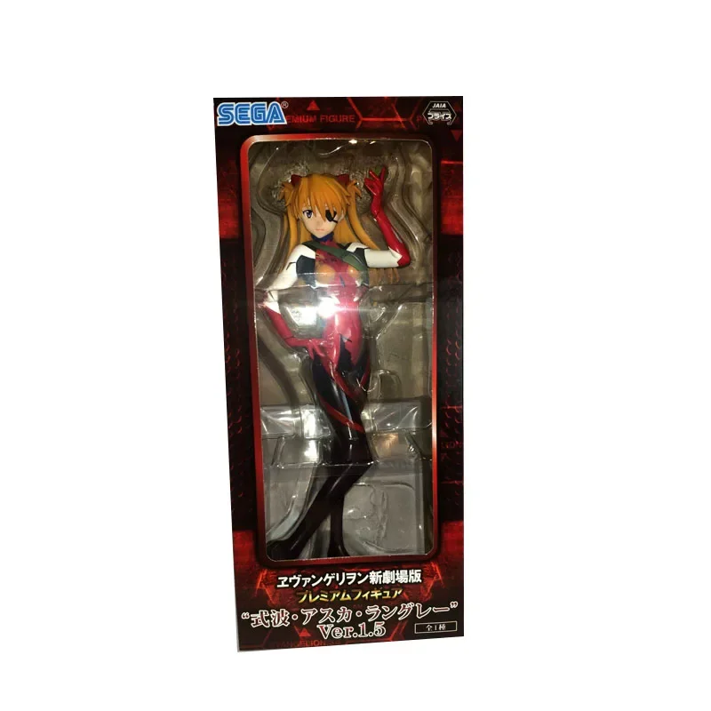 Sega Originele Eva Asuka Langley Soryu Anime Actiefiguren Speelgoed Voor Jongens Meisjes Kinderen Geschenk Verzamelmodel Ornamenten