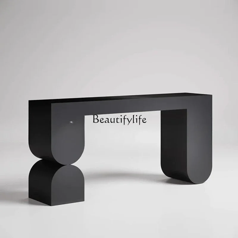 

ls 51Simple porch rack creative wabi-sabi wind porch table