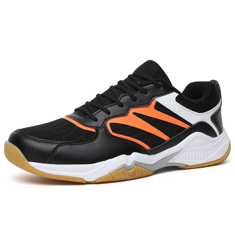 

Unisex Lightweight Breathable Athletic Shoes for Badminton Tennis Ping Pong Indoor Outdoor Training