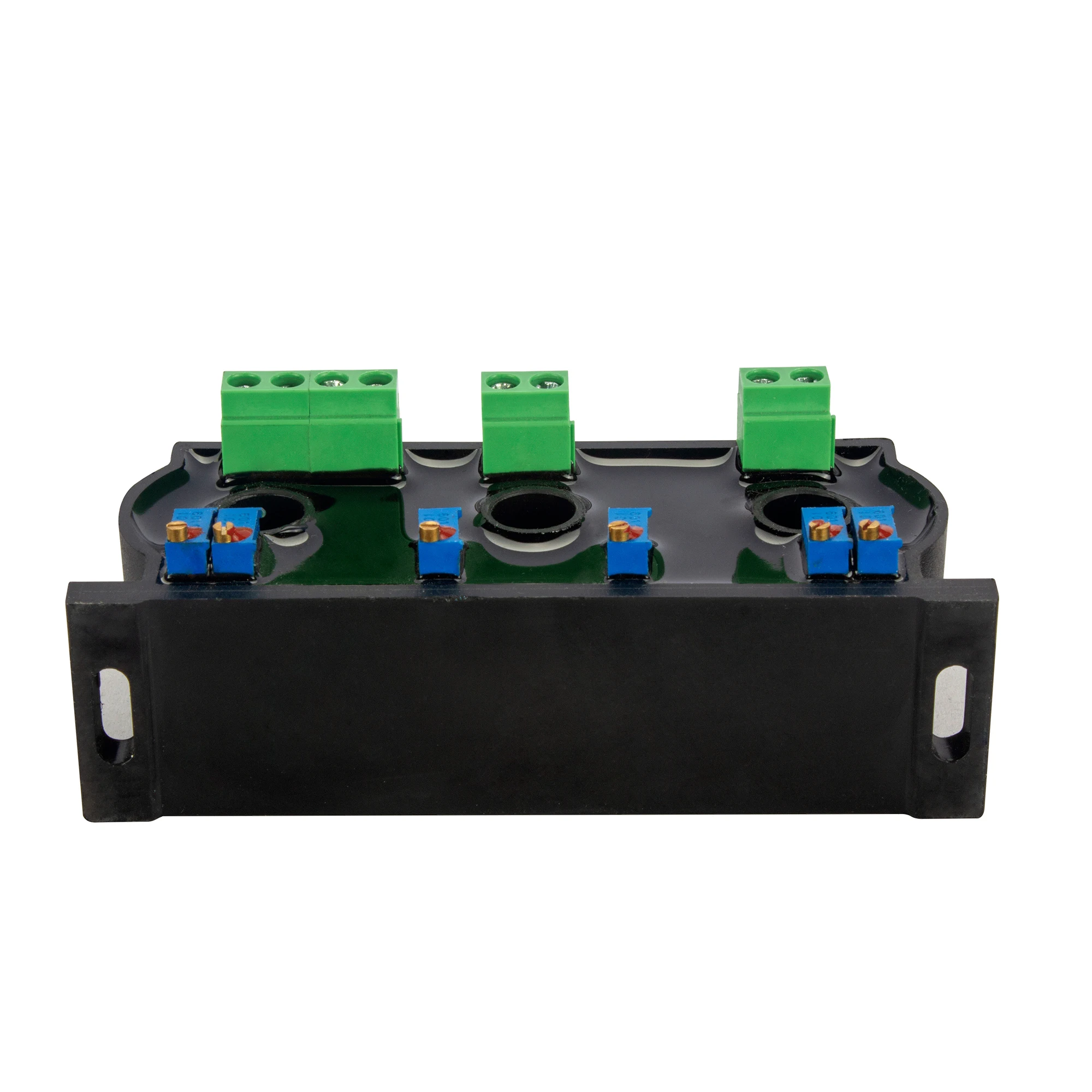 

AC 0-400A to 4-20mA Perforated Type 3 Phase AC Current Transducer 0-20mA 0-10V 0-5V Hall Effect Current Transmitter Sensor