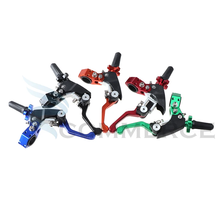 Racing Foldable 360° Clutch Brake Levers Handle Anti-Drop Labor-Saving For CRF YZF BOSUER M2 M4 M5 M6 KAYO K6 T6 KEWS KLX KTM