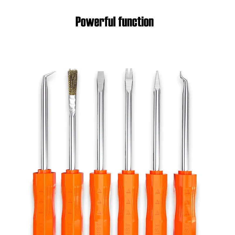 Repair soldering tool, specialized cleaning aid set for soldering and disassembly, multifunctional 6 PCS
