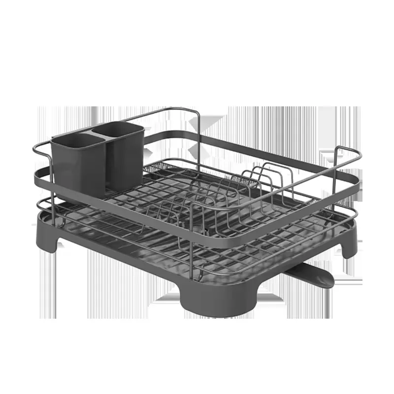 for  Multifunctional Single Layer   Rack Dish Drying Rack with Plastic