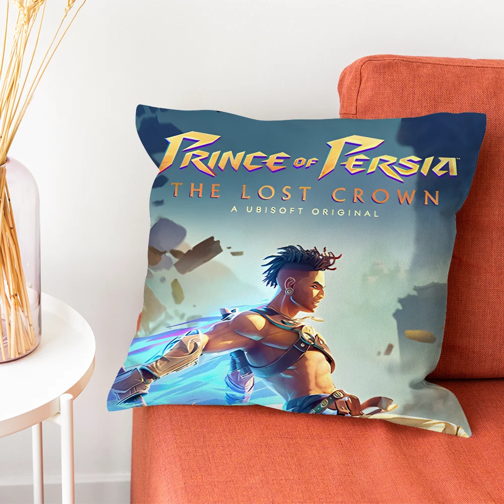 Game Prince Of P-PersiaS The Lost Crown Pillow Case Living Room Sofa Cushion Cover Suitable For Home Bedroom Room Decoration