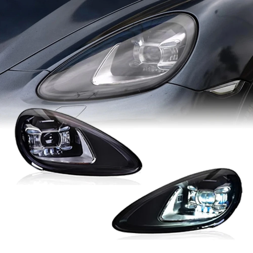 

2 PCS Car Accessories Headlights Assembly for 2011-2017 Front Lamps Upgrade New Style Plug n Play