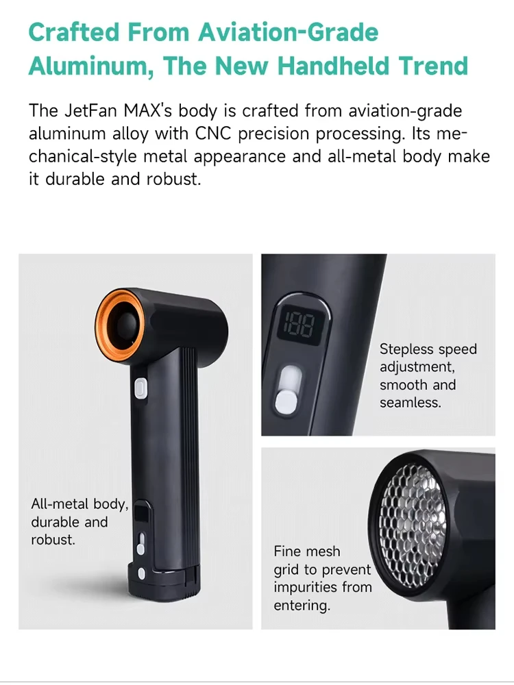 メンテナンス Kica JET FAN MAX Amazon.com: Kica JetFan Mini Handheld Fan[Max 14Hrs Working Time