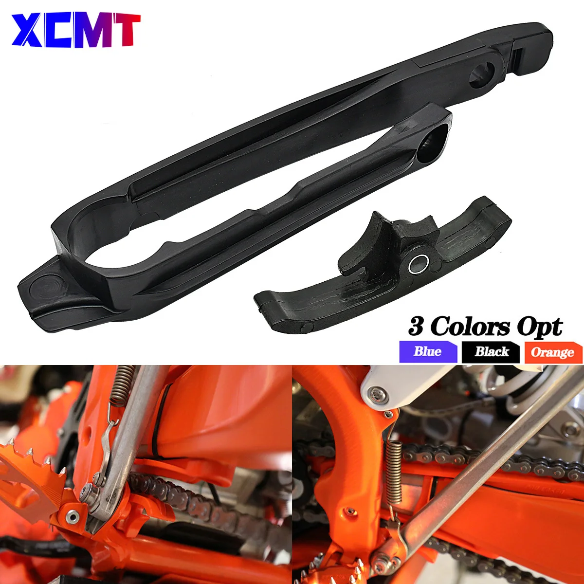 

Motorcycle For KTM FC FE Chain Slider Sliding Swingarm Guide FS FX TC TE TX EXC EXC-F SXF XC-W 125 150 250 300 350 450 500 201