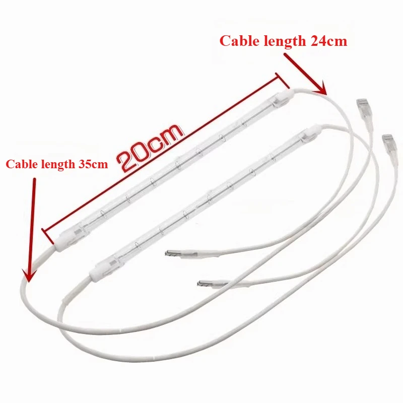 Suitable for special heating tubes for light wave furnaces, infrared heating tubes, infrared carbon electric heating tubes