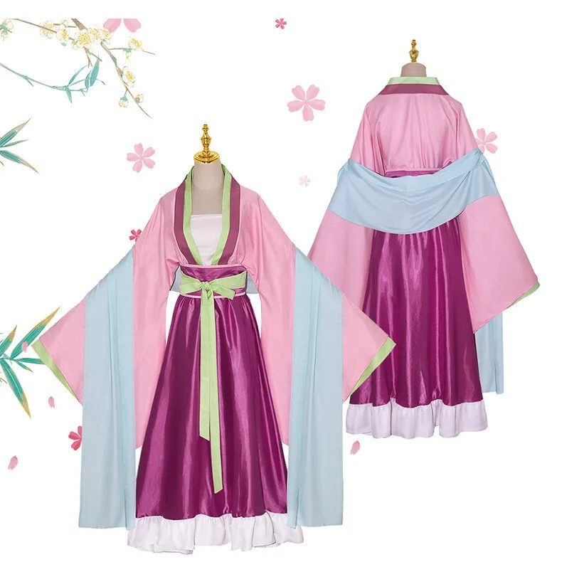 

Fulujiacos The Apothecary Diaries Maomao Cosplay Pink Costume Kusuriya No Hitorigoto