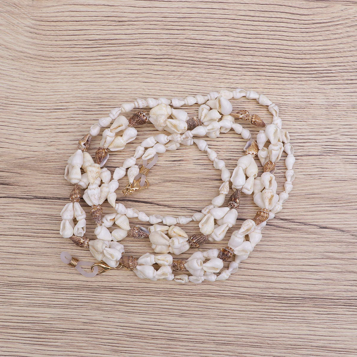 Eyeglass Chain Shell Design Anti-Slip Glasses Holder Strap For Reading Eyewear Sports Running Hiking Cycling Safety Lanyard