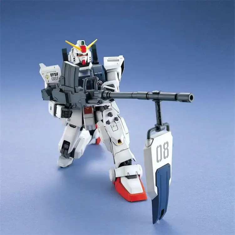

Bandai Genuine MG 1/100 RX-79G Gundam Assembly Model Kit Collectible Robot Action Figure Toy Gift for Boys