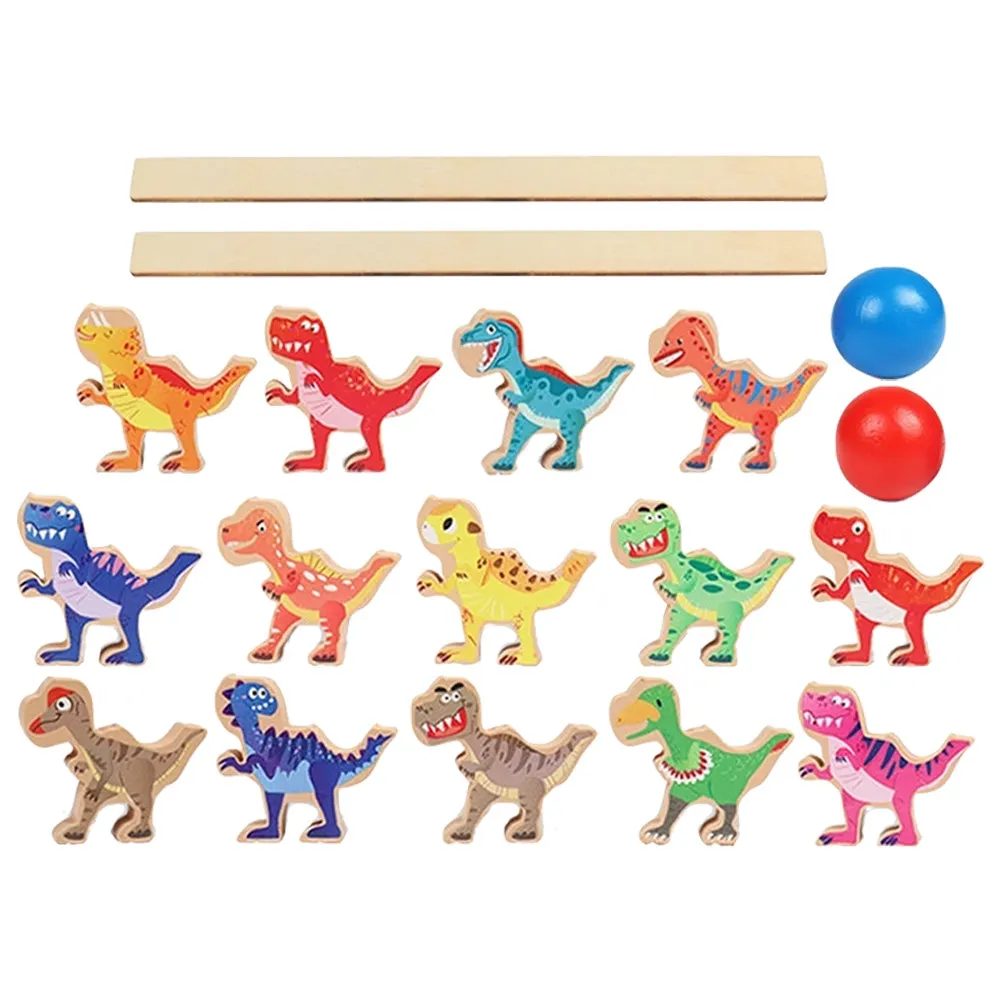 

Baby Stacking Toy Dinosaur Construction Toys Toddler Adorable Dinosaurs Blocks Action Figures Building Montessori