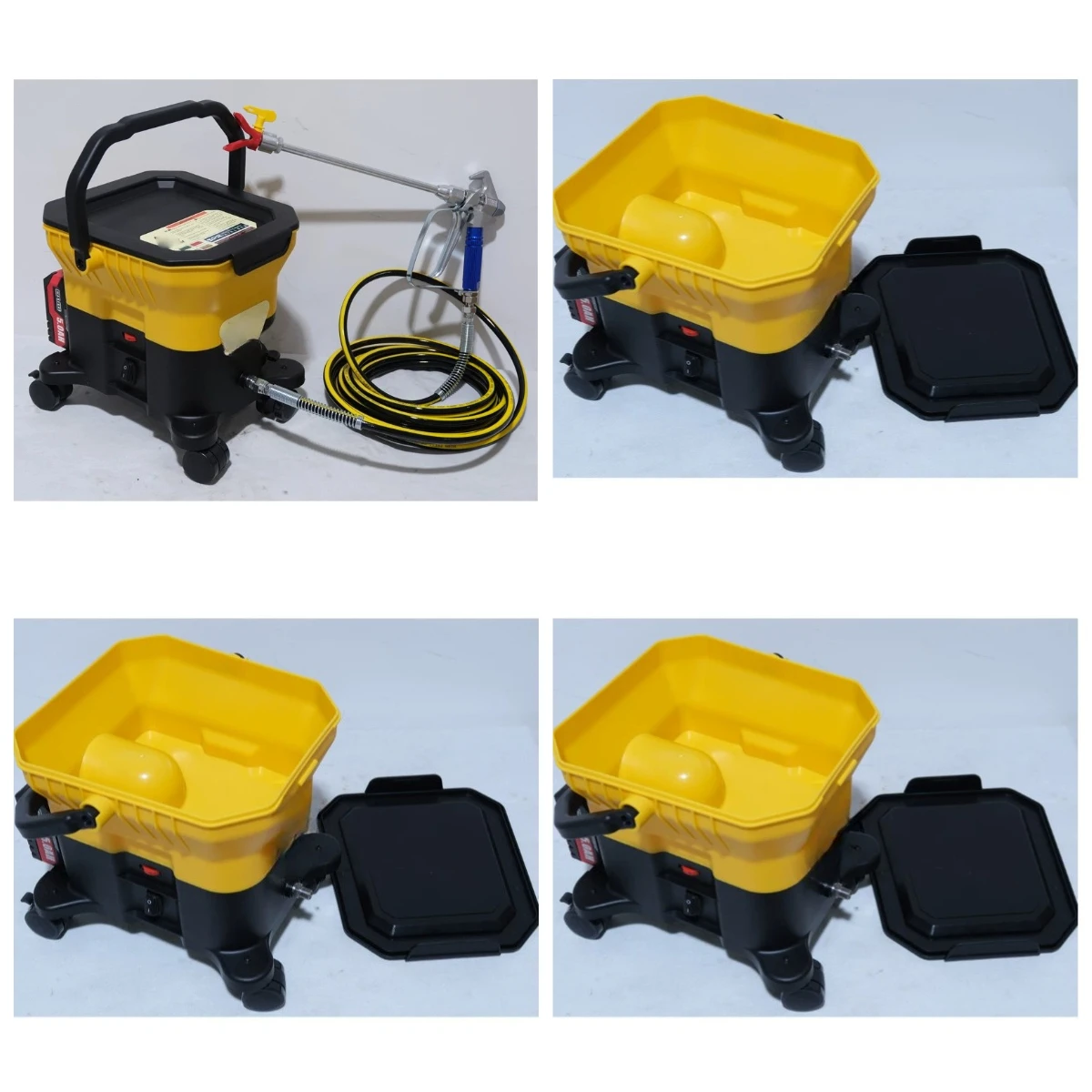 New Electric Lithium Battery High Voltage Airless Sprayer Paint Gun Paint Latex Paint Sprayer Convenient Spray Gun