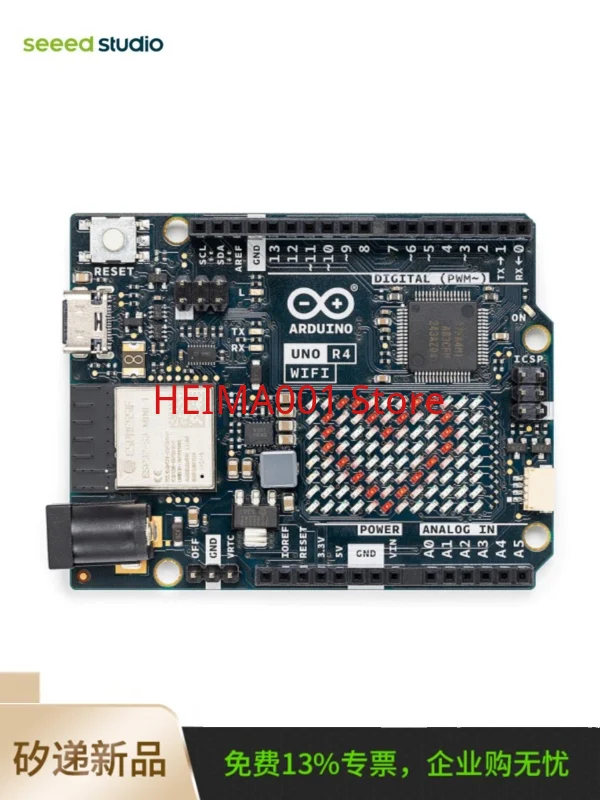 Arduino UNO R4 WiFi Mini Official Imported Development Board Programming Learning ABX00087