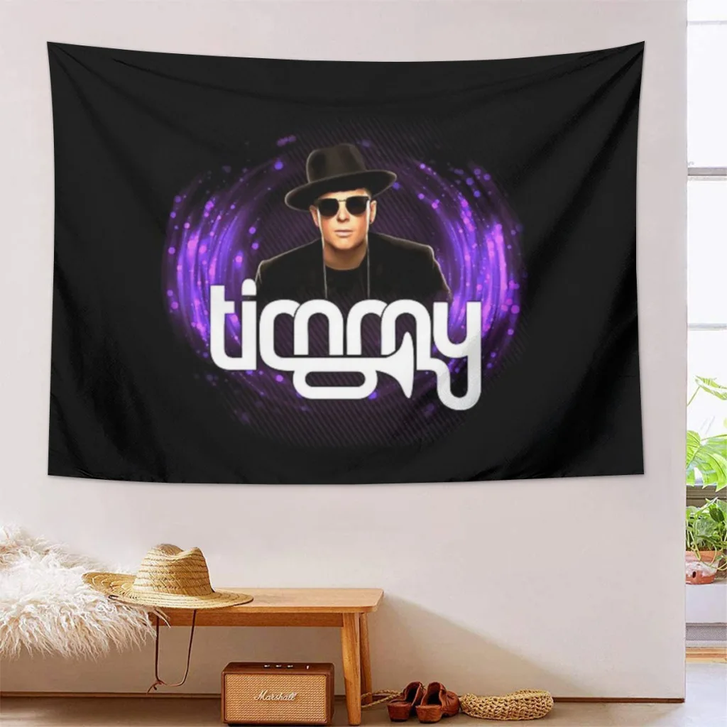 Timmy trumpet musician Tapestry Home Decoration Bedroom Colored Tapestry Living Aesthetic Macrame Wall Hanging