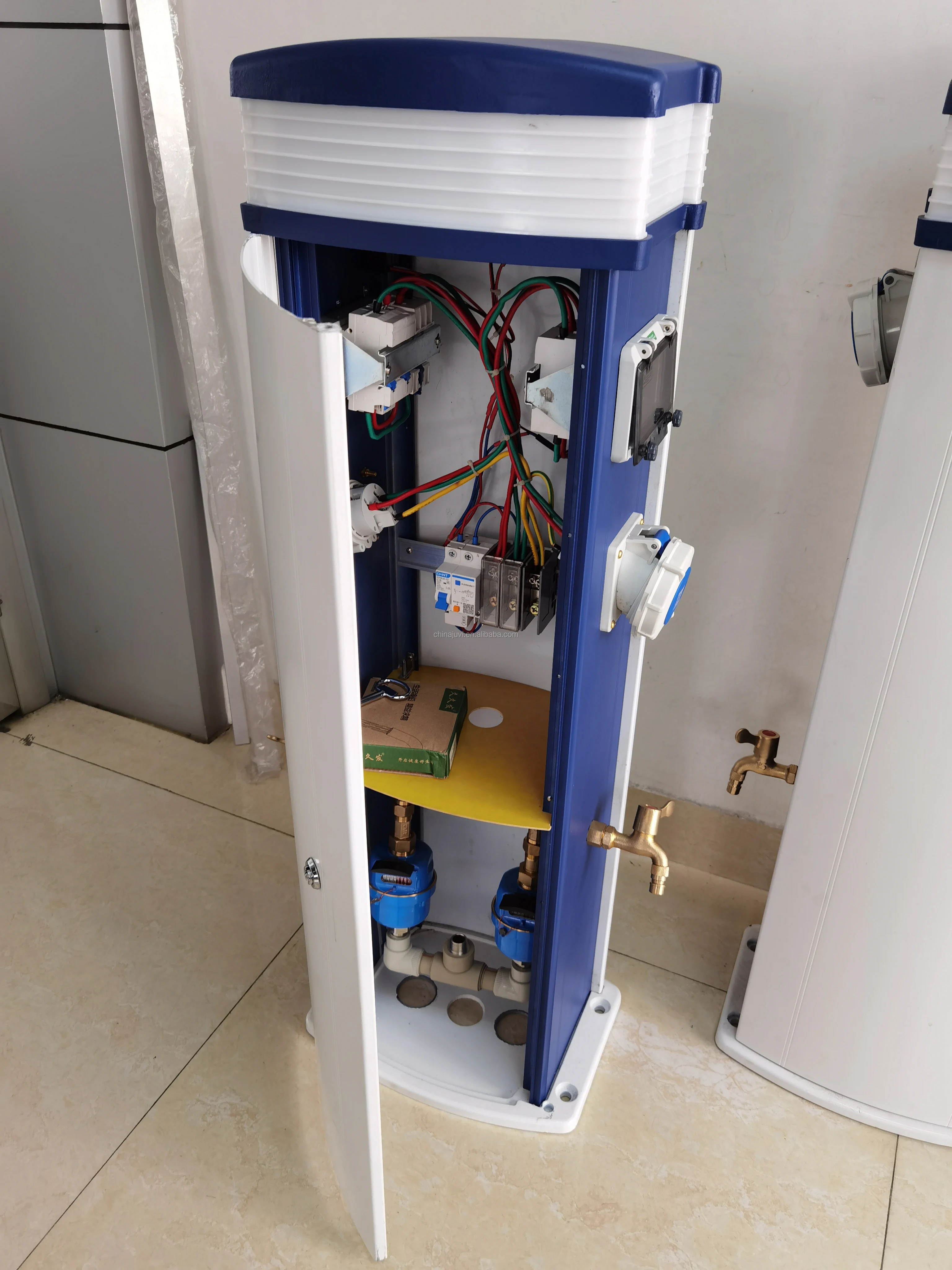 Marina Pedestal Dock Power and Water Pedestal Intelligent Hydropower Pedestal