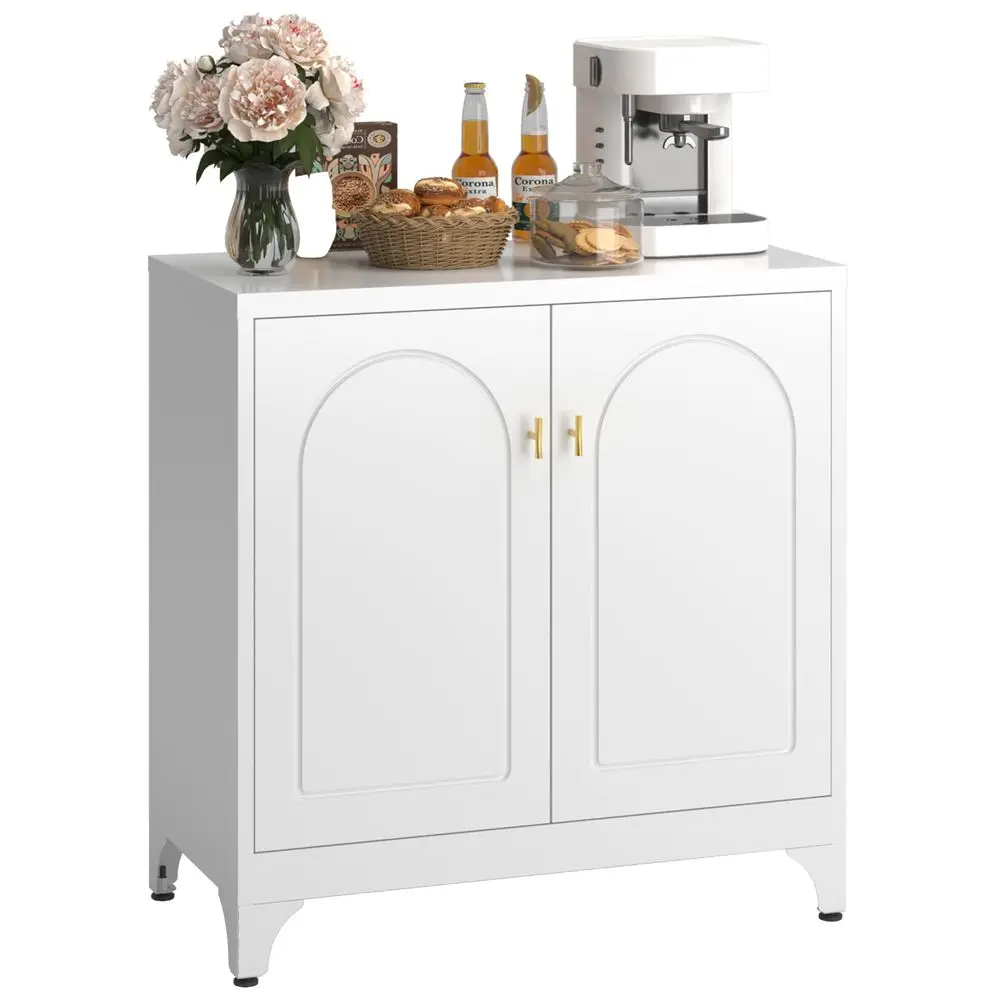 

Барный шкаф, кухонный шкаф для хранения, буфет с местом для хранения и регулируемой полкой, белый буфет-сервант для гостиной