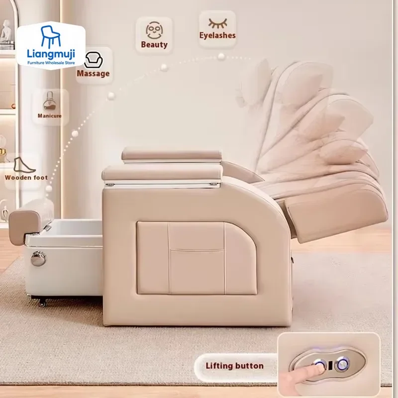 

Professional Pedicure Chair Pedicure Salon Economic Spa Nail Pedispa Institute Foot Sofa Sillon De Pedicura Commercial Furniture