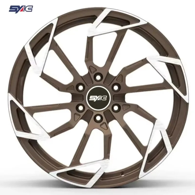 SYAC 17-24 Inch New Design Forging Wheel Customization 1 Piece StructureAluminium Alloy Wheel Rims For Retrofit And Upgrade