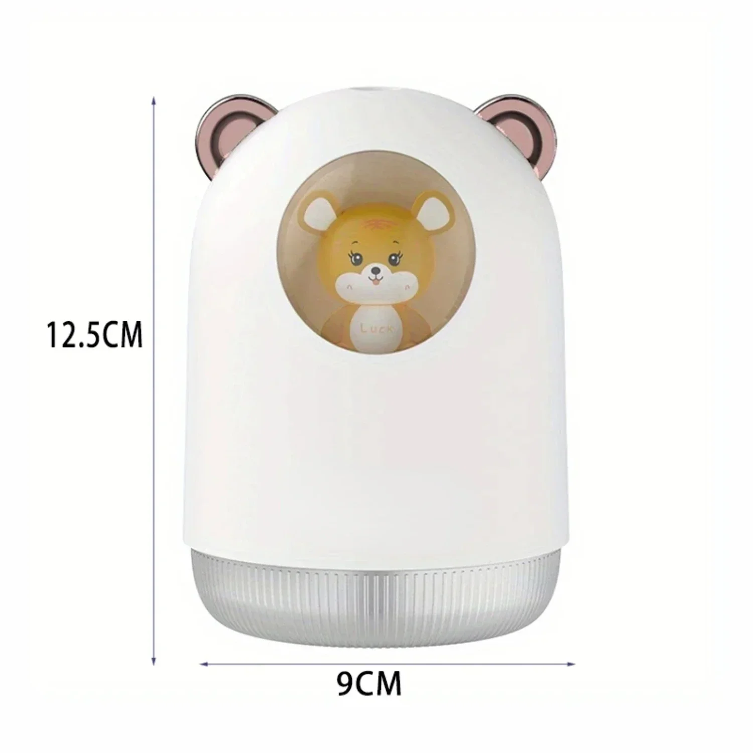 Mini tigre bonito USB Desktop atmosfera luz umidificador, máquina de aromaterapia, presente de aniversário Ideal para entusiastas animais