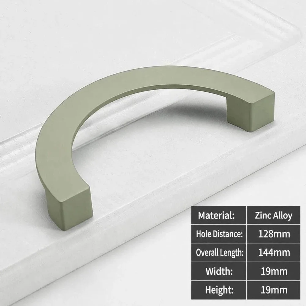 Zinc Alloy Cabinet Door Handle Colorful Versatile Drawer Knobs Baking Paint Finish Surface Treatment Cupboard Knobs