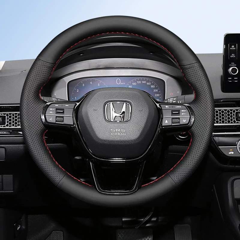 

Чехлы на руль из искусственной кожи для Honda Civic 11, Accord 11, CR-V, HR-V, ZRV 2023-2026, Breeze 2025, Pilot 2023