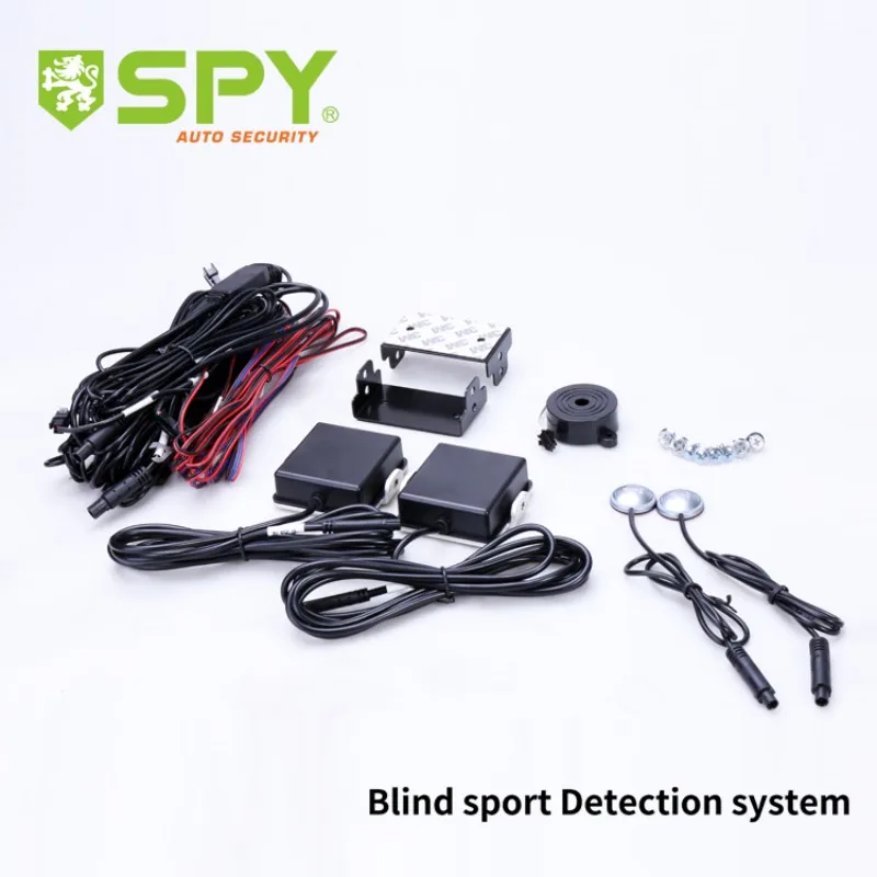 24G Car Blind Spot Detective System LED BSD Sensor Lane Change Assistance Kit Ultrasonic Sensor Radar Alert System