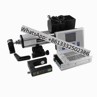 Edge position control web guide system with ultrasonic sensor and Servo Web guide Controller/correction controller EPC-A12