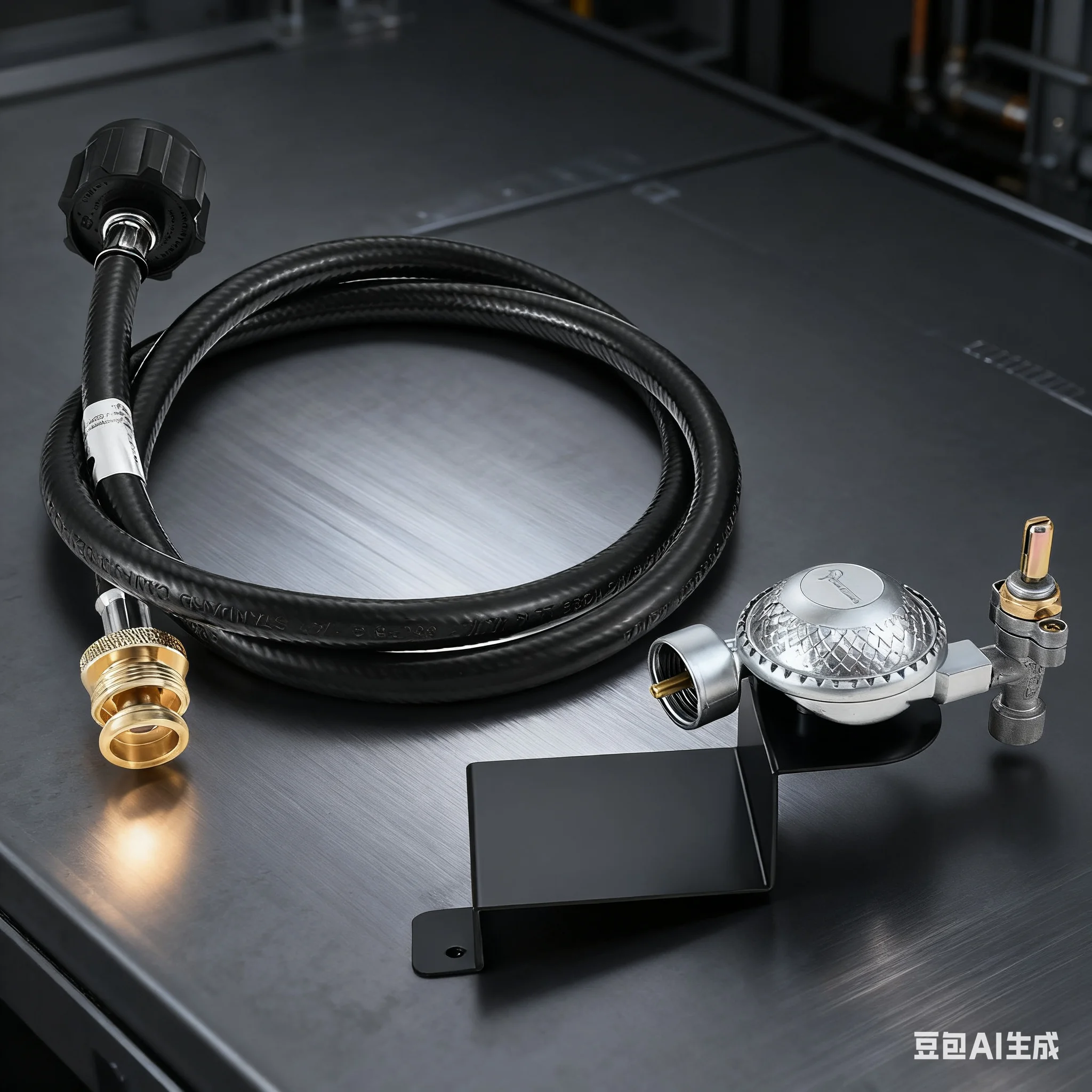 

1 комплект, регулятор клапана гриля с 4 футами, запасные части для шланга пропана для Weber 80477 64866 Q100 Q120 регулятор 51060001 50060001